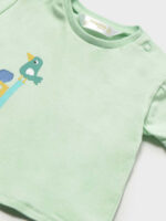 Mayoral Newborn Βρεφικό Σετ Μαγιό με Καπέλο για Αγόρι Πράσινο 26-01617-025 - Image 3