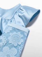 Abel & Lula Παιδικό Σετ Παντελόνι Ζιπ Κιλότ Γκιπούρ για Κορίτσι Μπλε 26-05212-011 - Image 3