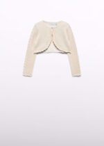 Abel & Lula Παιδικό Μπολερό Πλεκτό για Κορίτσι Χρυσό 26-05304-044 - Image 3