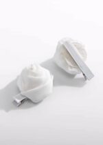 Abel & Lula Σετ Τσιμπιδάκια Μαλλιών με Λουλούδι από Γάζα για Κορίτσι Κρεμ 26-05469-077 - Image 3