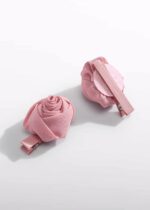 Abel & Lula Σετ Τσιμπιδάκια Μαλλιών με Λουλούδι από Γάζα για Κορίτσι Ροζ 26-05469-078 - Image 3