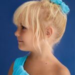 Abel & Lula Σετ Τσιμπιδάκια Μαλλιών με Λουλούδι από Γάζα για Κορίτσι Μπλε 26-05469-079