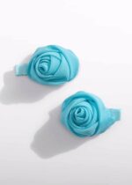 Abel & Lula Σετ Τσιμπιδάκια Μαλλιών με Λουλούδι από Γάζα για Κορίτσι Μπλε 26-05469-079 - Image 2