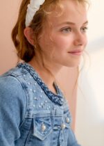 Abel & Lula Παιδικό Τζάκετ με Πέρλες και Στρας για Κορίτσι 26-05307-035 - Image 3