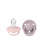 Bibs βρεφική Πιπίλα Colour De Lux Silicone One-Size Blossom/Dusky Lilac για Κορίτσι Μωβ 26-Pac-150295-One-Size-Lilac - Image 2