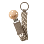 Bibs βρεφικό Κλιπ Πιπίλας Dark Oak/Vanilla για Αγόρι 26-9401106-Clip-Dark-Oak-Vanilla