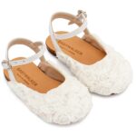 BABYWALKER Βρεφική Μπαλαρίνα για Κορίτσι Λευκό  bw-4884