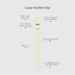 Bibs βρεφικό Κλιπ Πιπίλας Loop Bubblegum για Κορίτσι Ροζ 26-9501321-Clip-Bubblegum - Image 4