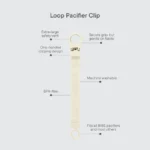 Bibs βρεφικό Κλιπ Πιπίλας Loop Dusty Blue για Αγόρι Μπλε 9501304 - Image 3