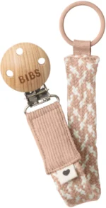 Bibs βρεφικό Κλιπ Πιπίλας Blush Ivory για Κορίτσι Σάπιο Μήλο Εκρού 26-9401107-Clip-Blush-Ivory
