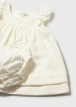 Mayoral Newborn Βρεφικό Φόρεμα για Κορίτσι Εκρού 26-01803-096 - Image 2