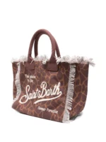MC2 Saint Barth Παιδική Τσάντα Καφέ COLETTE GIRAFFE SKIN 18 COL0001-00900L - Image 4