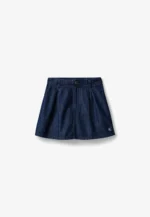 Calvin Klein Παιδική Πλισέ τζιν φούστα Mini Me για Κορίτσι Μαύρο LVCKTJC33G-1BK-Black-Blue-Stone-Wash - Image 2