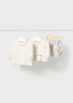 Mayoral Newborn Βρεφικό Σετ για Κορίτσι Καφέ 16-02263-067 – Bild 2