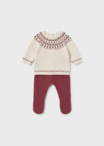 Mayoral Newborn Βρεφικό Σετ για Αγόρι Μωβ 16-02505-066 - Image 2