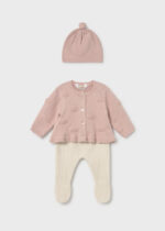 Mayoral Newborn Βρεφικό Σετ για Κορίτσι Καφέ 16-02508-011 - Image 2