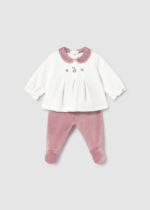 Mayoral Newborn Βρεφικό Σετ για Κορίτσι Ροζ 16-02512-020 - Image 2