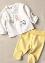 Mayoral Newborn Βρεφικό Σετ για Αγόρι Κίτρινο 16-02520-081
