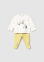 Mayoral Newborn Βρεφικό Σετ για Αγόρι Κίτρινο 16-02520-081 - Image 2
