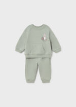 Mayoral Newborn Βρεφικό Σετ Φόρμα για Αγόρι Καφέ 16-02607-021 - Image 2