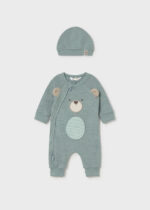 Mayoral Newborn Βρεφικό Φορμάκι για Αγόρι Πράσινο 16-02659-094 - Image 2