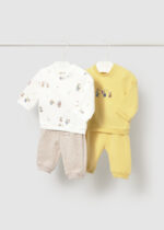 Mayoral Newborn Βρεφικό Σετ για Αγόρι Κίτρινο 16-02666-036 - Image 2
