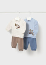 Mayoral Newborn Βρεφικό Σετ για Αγόρι Μπλε 16-02666-037 - Image 2