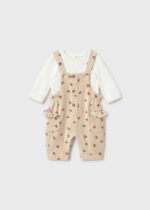 Mayoral Newborn Βρεφική Σαλοπέτα για Κορίτσι Μπεζ 16-02673-064 – Bild 2