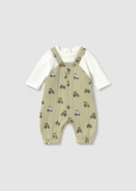 Mayoral Newborn Βρεφική Σαλοπέτα για Αγόρι Πράσινο 16-02679-057 - Image 2