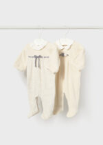 Mayoral Newborn Βρεφικό Φορμάκι για Κορίτσι Καφέ 16-02752-078 - Image 2