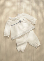 Mayoral Newborn Βρεφικό Σετ για Κορίτσι Καφέ 16-02756-080