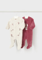 Mayoral Newborn Βρεφικό Φορμάκι για Αγόρι Μωβ 16-02763-073 - Image 2