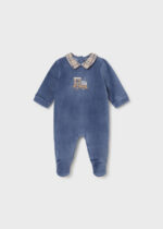 Mayoral Newborn Βρεφικό Φορμάκι για Αγόρι Μπλε 16-02766-082 - Image 2