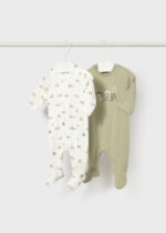 Mayoral Newborn Βρεφικό Φορμάκι για Αγόρι Πράσινο 16-02767-086 - Image 2