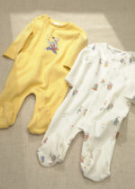 Mayoral Newborn Βρεφικό Φορμάκι για Αγόρι Κίτρινο 16-02767-087