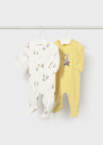 Mayoral Newborn Βρεφικό Φορμάκι για Αγόρι Κίτρινο 16-02767-087 – Bild 2