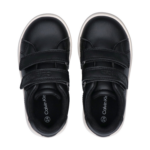 Calvin Klein Παιδικό Αθλητικό Παπούτσι Sneaker με Σκρατς για Αγόρι Μαύρο V1X9-83440-1355-999-BLACK - Image 3