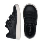 Calvin Klein Παιδικό Αθλητικό Παπούτσι Sneaker με Σκρατς για Αγόρι Μαύρο V1X9-83440-1355-999-BLACK - Image 4