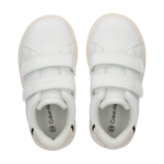 Calvin Klein Παιδικό Αθλητικό Παπούτσι Sneaker με Σκρατς για Κορίτσι Εκρού V1X9-83440-1355-Y631-WHITE-BLACK-MILK - Image 2
