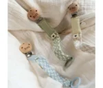 Bibs βρεφικό Κλιπ Πιπίλας Braided Blush/Ivory για Κορίτσι Ροζ 9401107 - Image 3