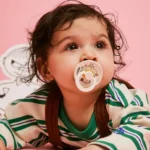 Bibs βρεφική Πιπίλα Colour x Moomins Snorkmaiden Latex Ivory/Vanilla Size 2 για Αγόρι Λευκό 12037101 - Image 2