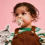 Bibs βρεφική Πιπίλα De Lux x Moomins Little My Silicone Ivory/Vanilla One Size για Αγόρι Λευκό 15037101 - Image 4