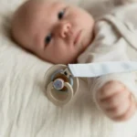 Bibs βρεφικό Κλιπ Πιπίλας Ribbon Dusty Blue για Αγόρι Μπλε 9409314 - Image 5