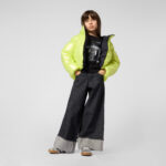 DKNY Παιδικό Παντελόνι για Κορίτσι Μαύρο D62783-Z11 - Image 6