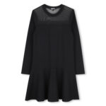 DKNY Παιδικό Φόρεμα για Κορίτσι Μαύρο D62799-09B