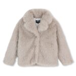 DKNY Παιδικό Μπουφάν για Κορίτσι Γκρι D62801-275