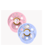 Bibs βρεφική Πιπίλα Colour x Moomin Dreaming Latex Baby Pink Mix Size 2 για Κορίτσι Ροζ 12033101