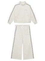 Calvin Klein Παιδικό Σετ φόρμας σε Mini Me σχέδιο για Κορίτσι Γκρι LVCKTJI12G-PMT-Snow-Heather