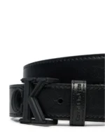 Calvin Klein Παιδική Ζώνη με αγκράφα Ck για Κορίτσι Μαύρο IU0IU00655-BEH-Ck-Black - Image 2