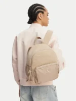 Calvin Klein Παιδικό Γούνινο σακίδιο για Κορίτσι Μπεζ IU0IU00650-PCV-Humus - Image 4